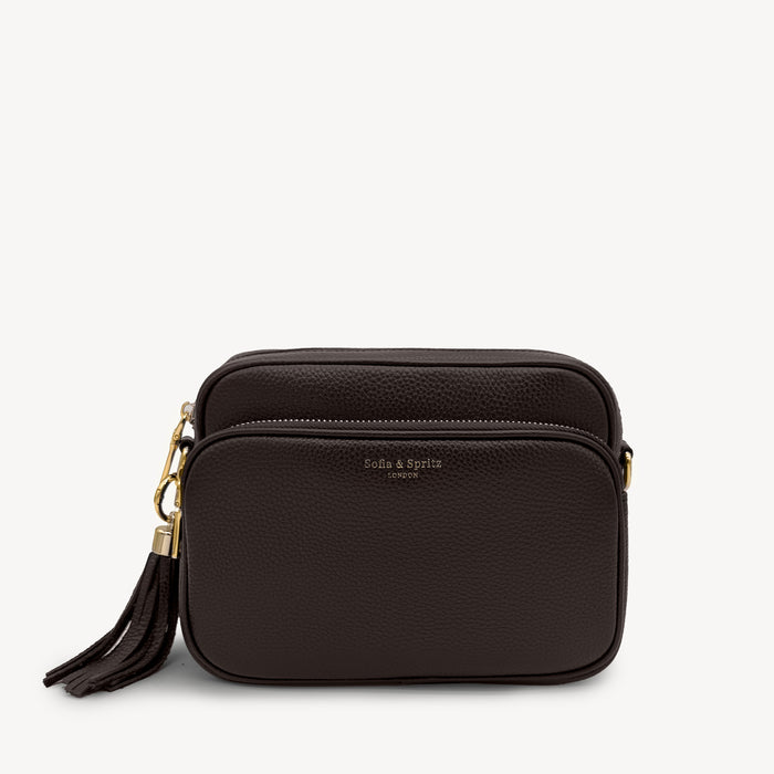 Alba Crossbody Bag - Chocolate Brown
