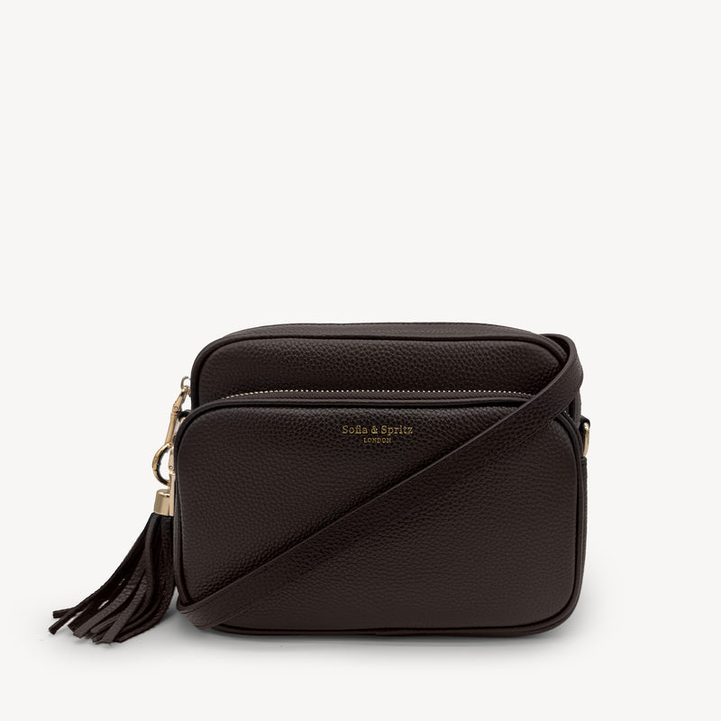 Alba Crossbody Bag - Chocolate Brown