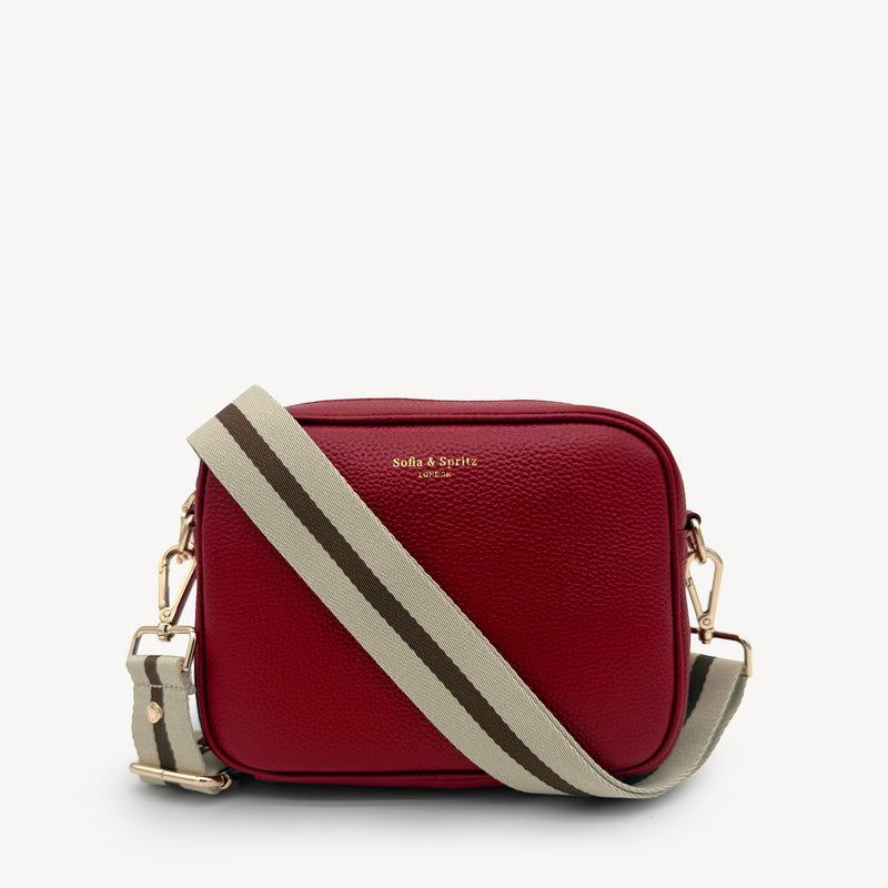 Light Mocha Stripe Strap
