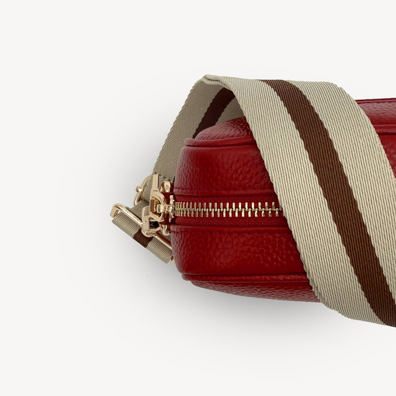 Light Mocha Stripe Strap