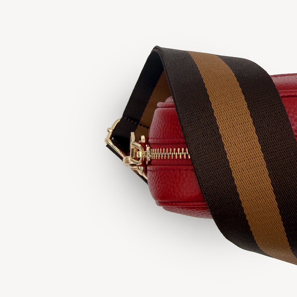 Chocolate Brown Stripe Strap thumbnail-image-51
