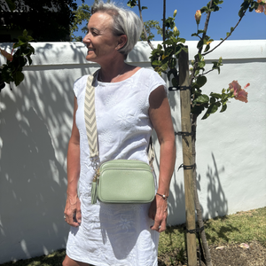 Alba Crossbody Bag - Sage Green thumbnail-image-11
