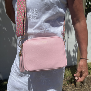 Lyla Crossbody Bag - Blush Pink thumbnail-image-8