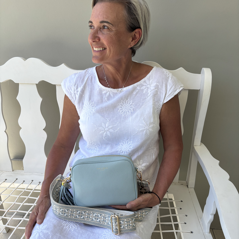 Lyla Crossbody Bag - Sky Blue