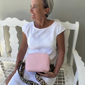 Lyla Crossbody Bag - Blush Pink thumbnail-image-11