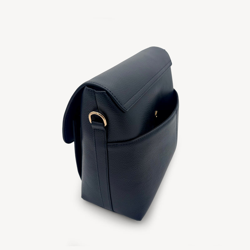 Elara Messenger Bag - Navy