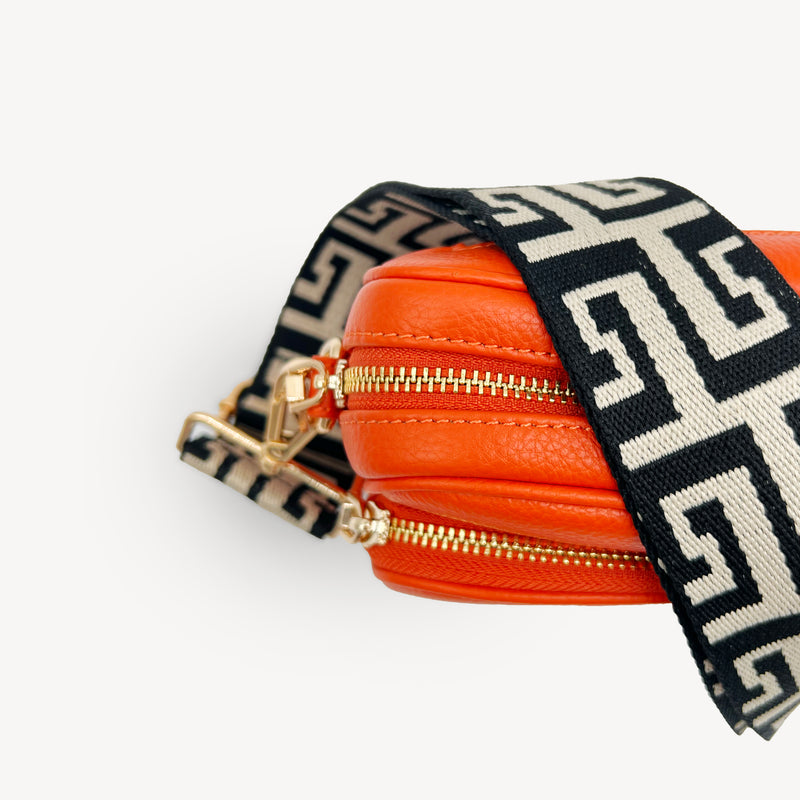 Black & Stone Greek Strap