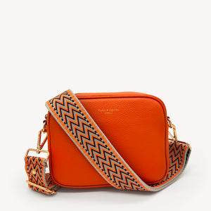 Orange, Black & Stone Aztec Strap thumbnail-image-9