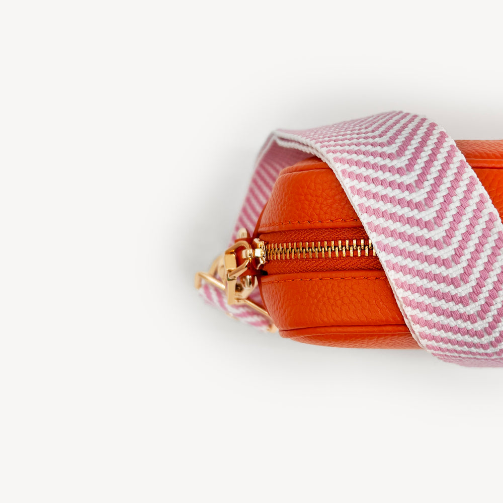 Pale Pink & White Chevron Strap thumbnail-image-11