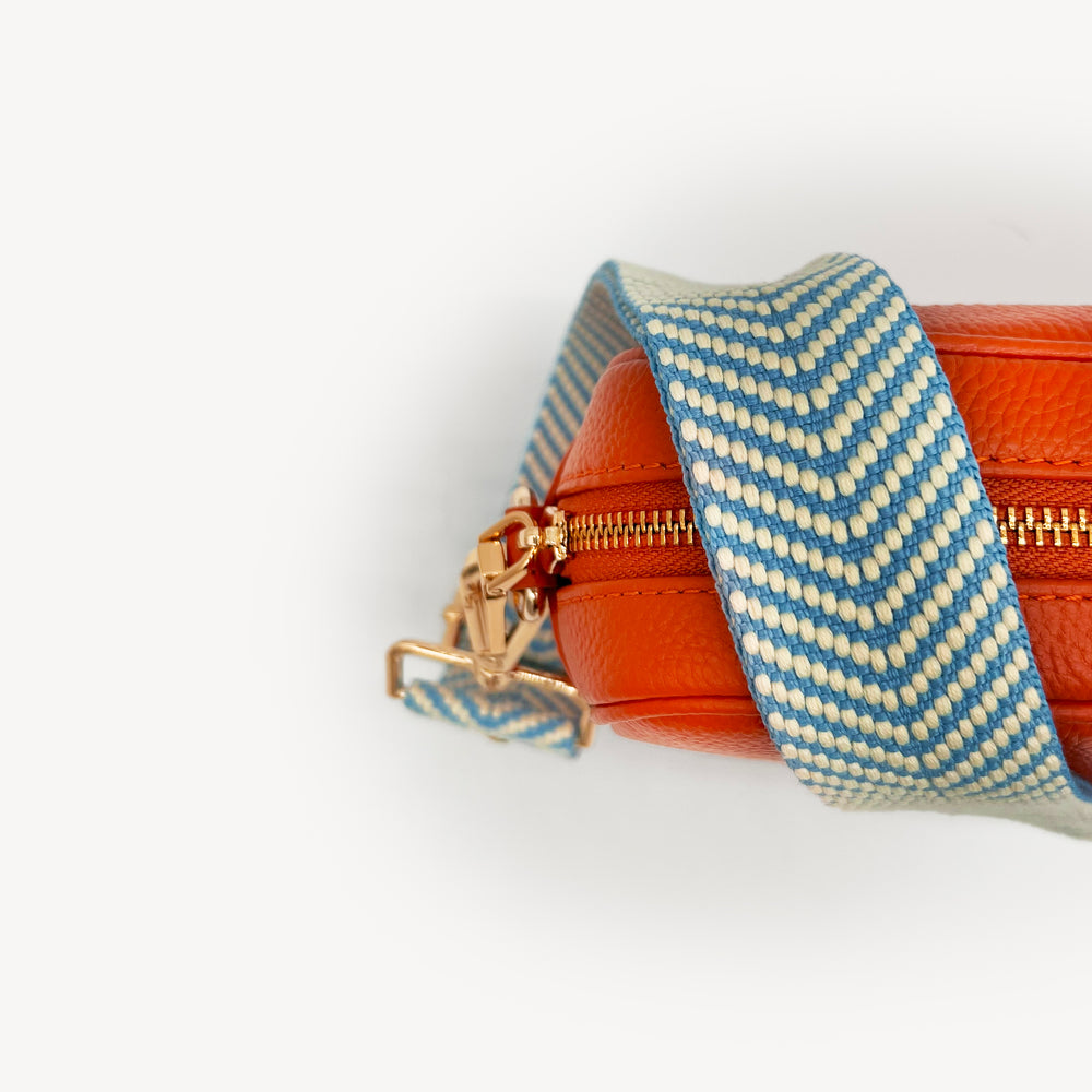 Sky Blue & White Chevron Strap thumbnail-image-10