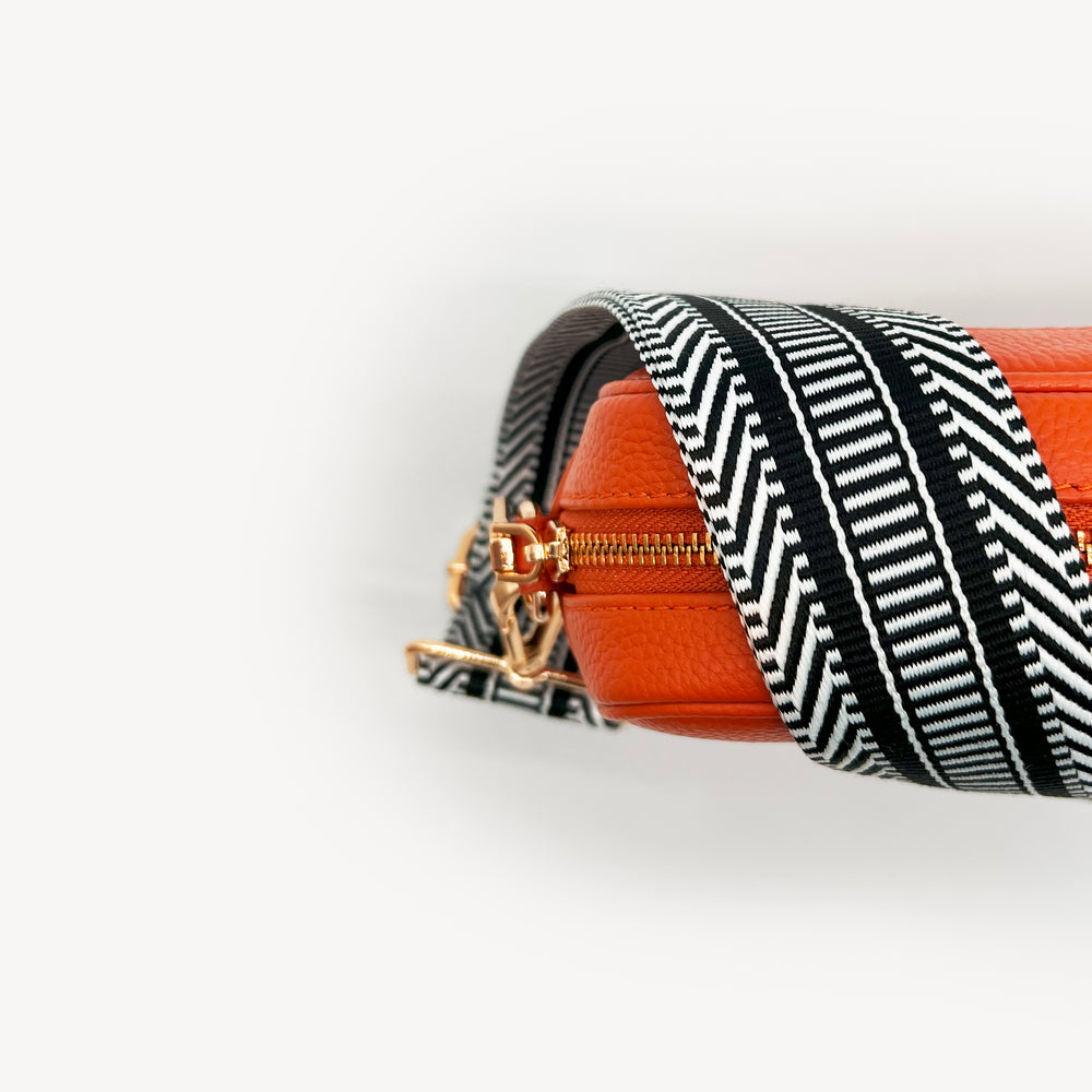 Black & White Stripe Aztec Strap thumbnail-image-10