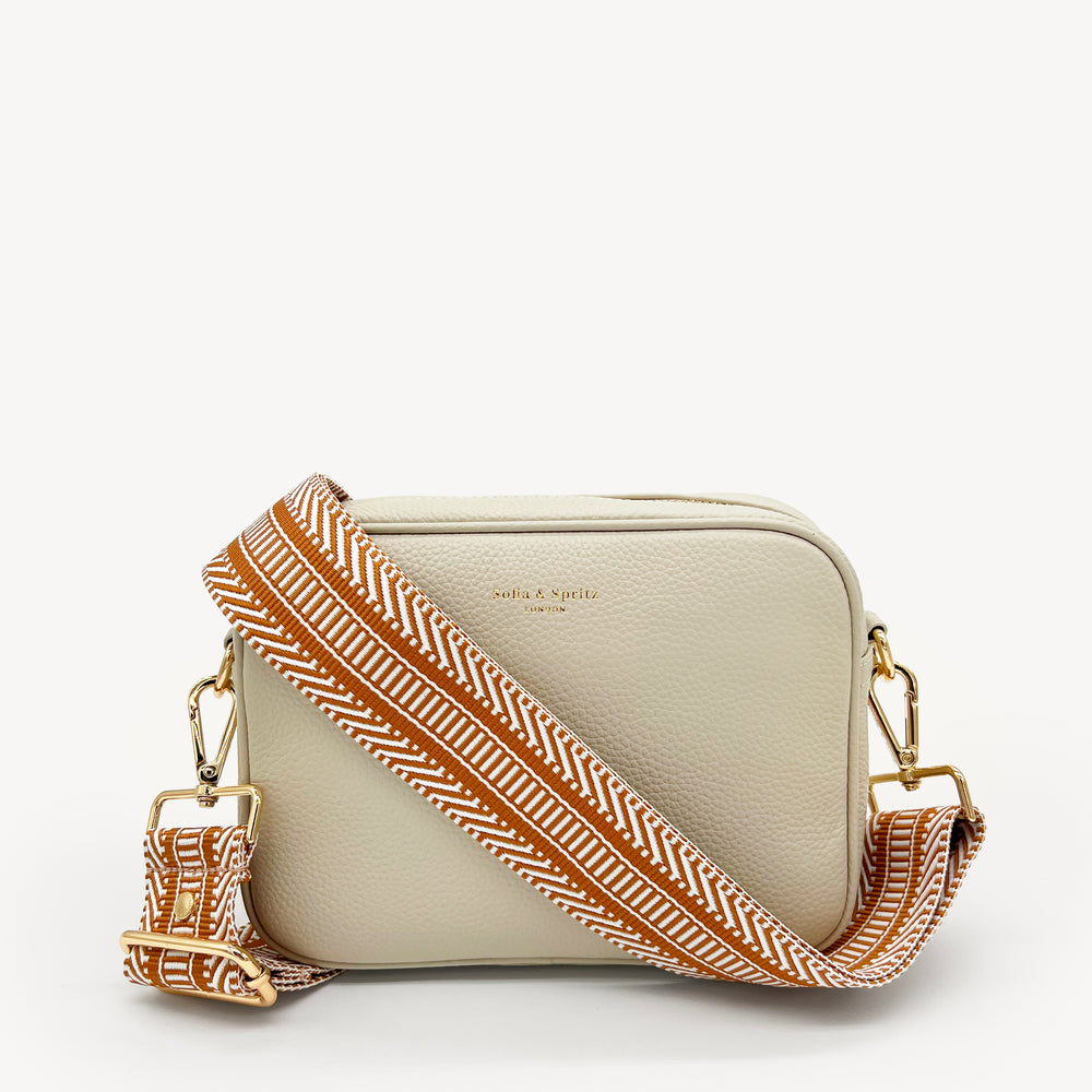 Tan & White Stripe Aztec Strap thumbnail-image-14