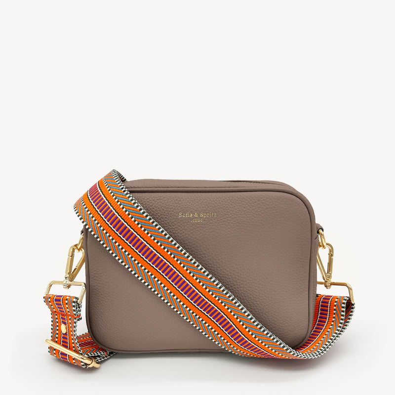 Orange Assortment Stripe Aztec Strap