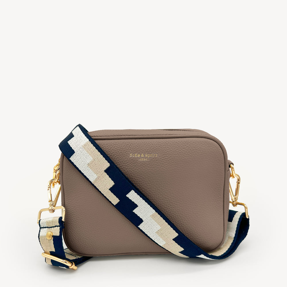 Navy, Stone & Tan Puzzle Strap thumbnail-image-54