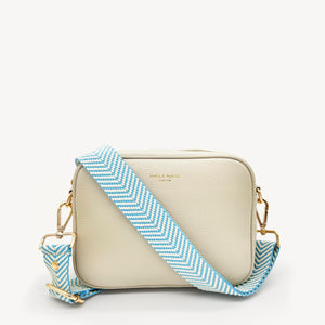 Sky Blue & White Chevron Strap thumbnail-image-13