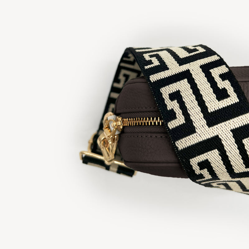 Black & Stone Greek Strap