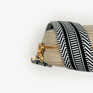 Black & White Stripe Aztec Strap thumbnail-image-14