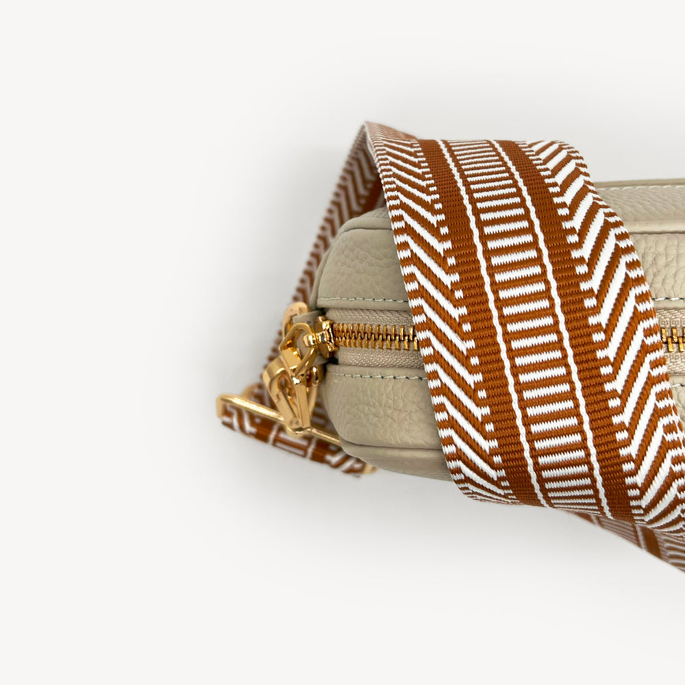 Tan & White Stripe Aztec Strap thumbnail-image-15