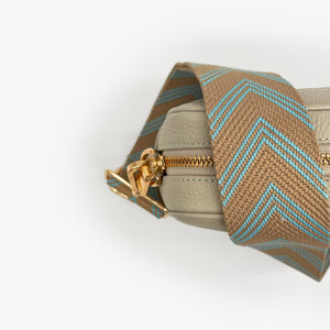 Pale Blue & Tan Arrow Strap thumbnail-image-14