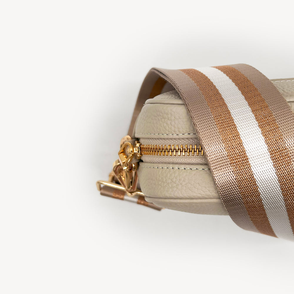 Champagne & Rose Gold Stripe Strap thumbnail-image-15