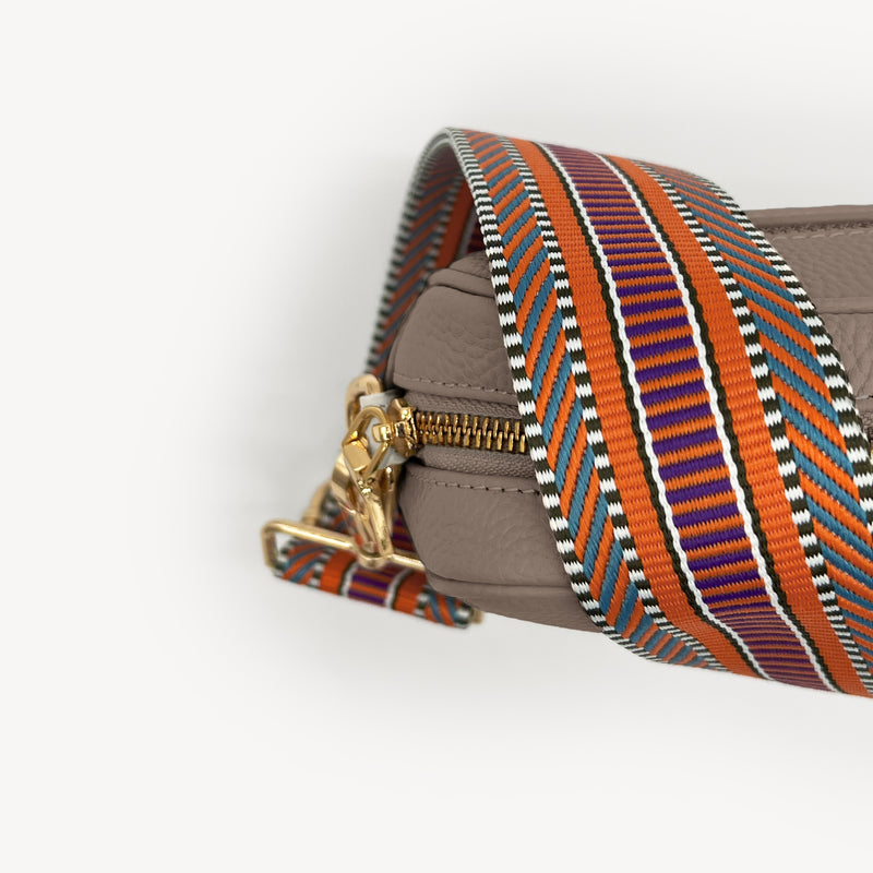 Orange Assortment Stripe Aztec Strap