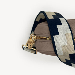 Navy, Stone & Tan Puzzle Strap thumbnail-image-55