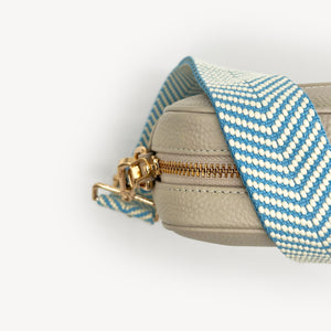 Sky Blue & White Chevron Strap thumbnail-image-14