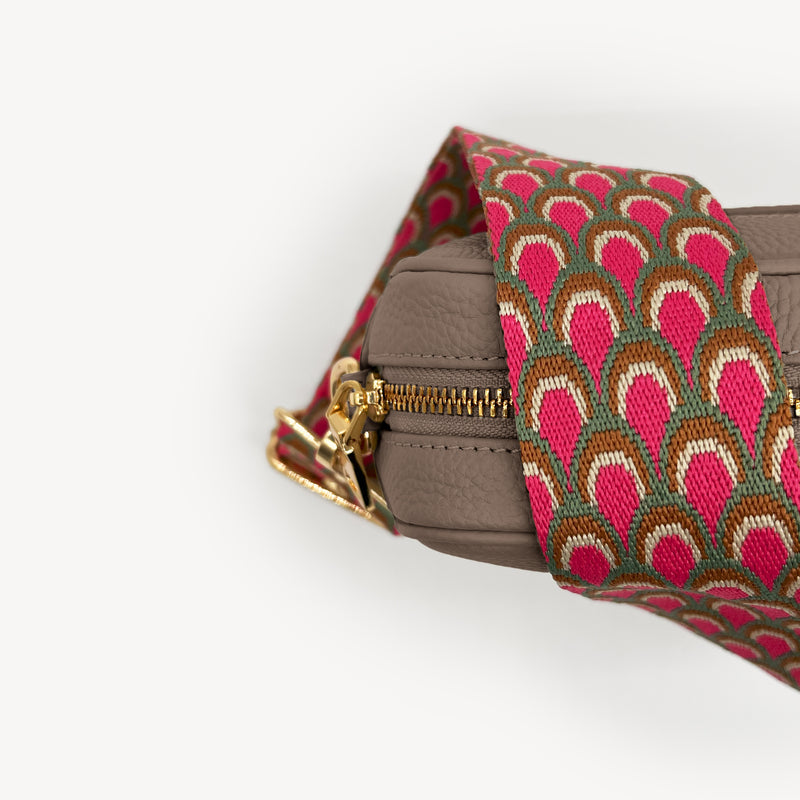 Pink Peacock Strap