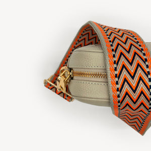 Orange, Black & Stone Aztec Strap thumbnail-image-14