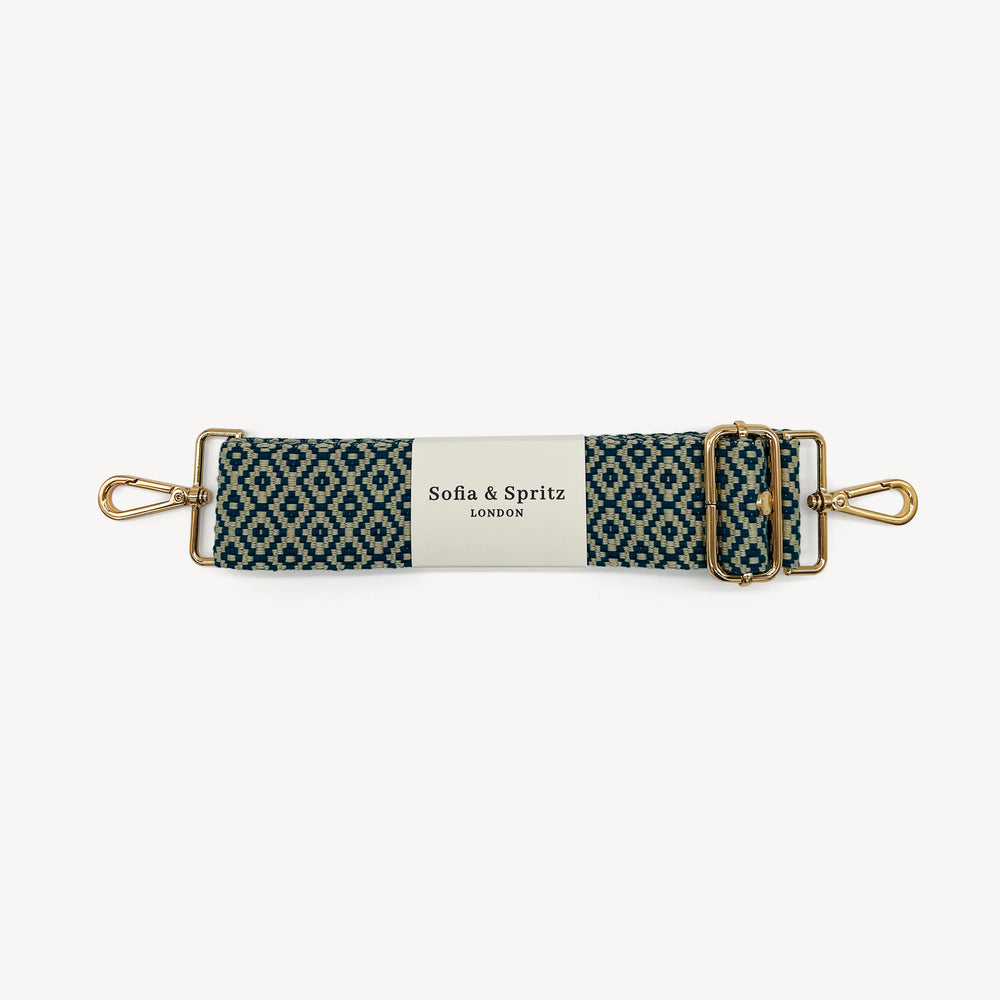 Blue & Stone Embroidered Strap thumbnail-image-2