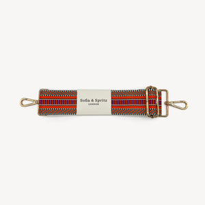 Orange Assortment Stripe Aztec Strap thumbnail-image-2