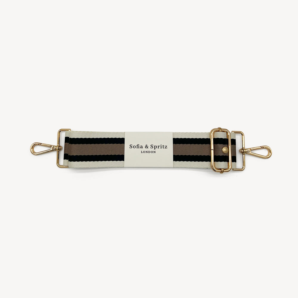 Black, Stone & Tan Stripe Strap thumbnail-image-2