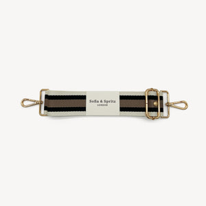 Black, Stone & Tan Stripe Strap thumbnail-image-2