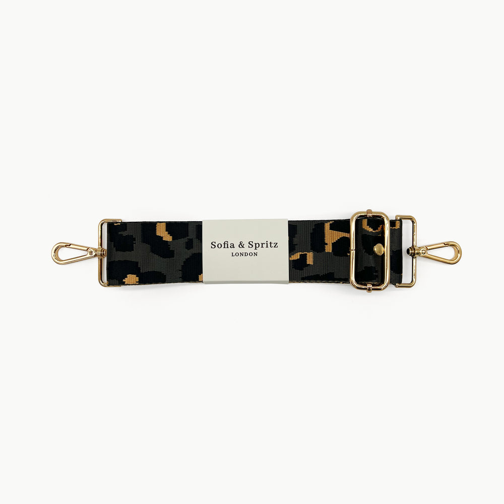 Grey & Gold Leopard Strap thumbnail-image-2