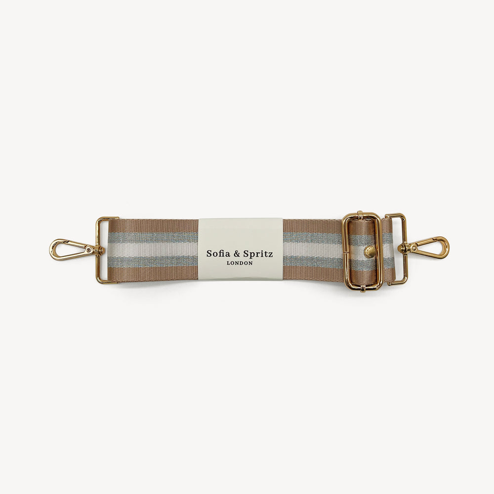 Champagne & Silver Stripe Strap thumbnail-image-2