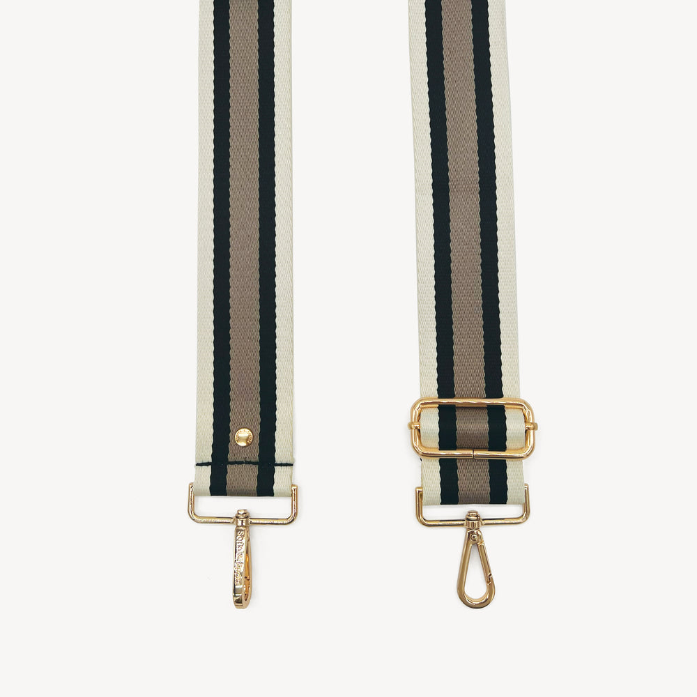 Black, Stone & Tan Stripe Strap thumbnail-image-1