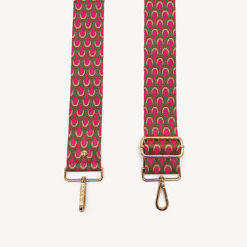 Pink Peacock Strap