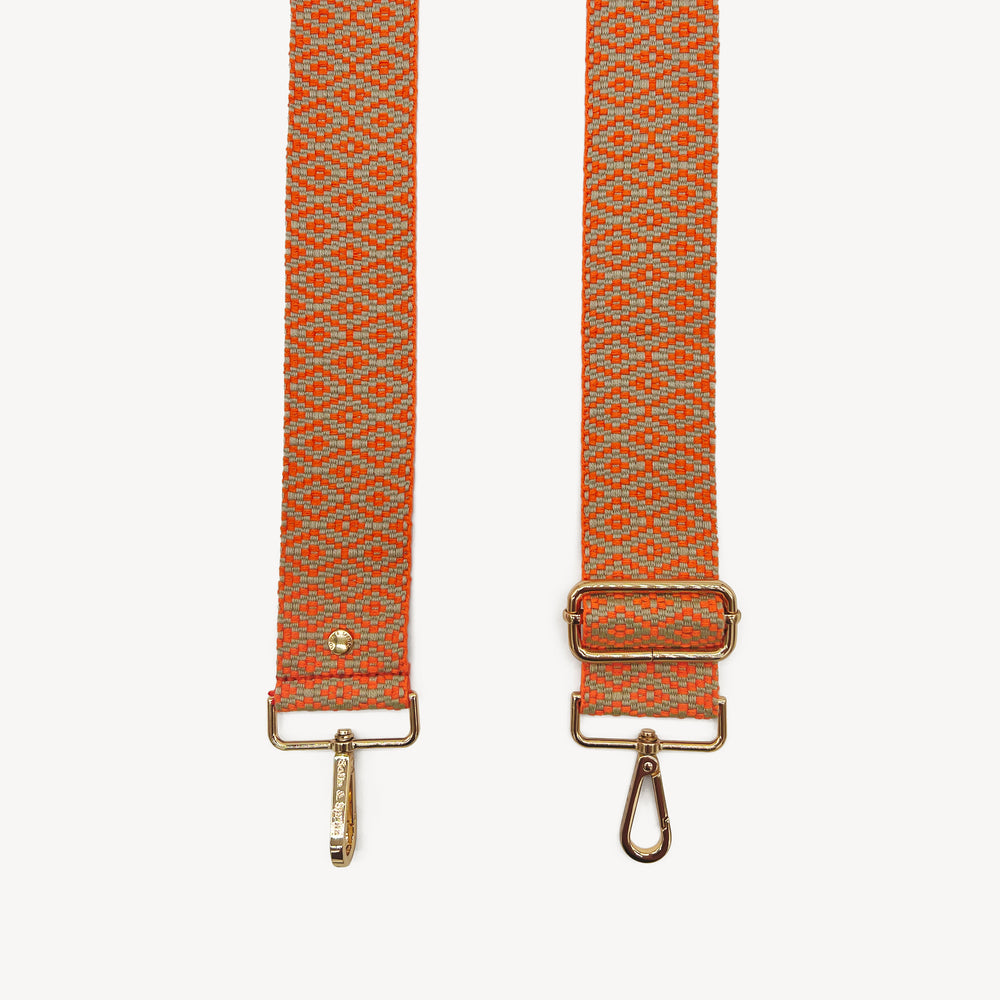 Orange & Stone Embroidered Strap thumbnail-image-1
