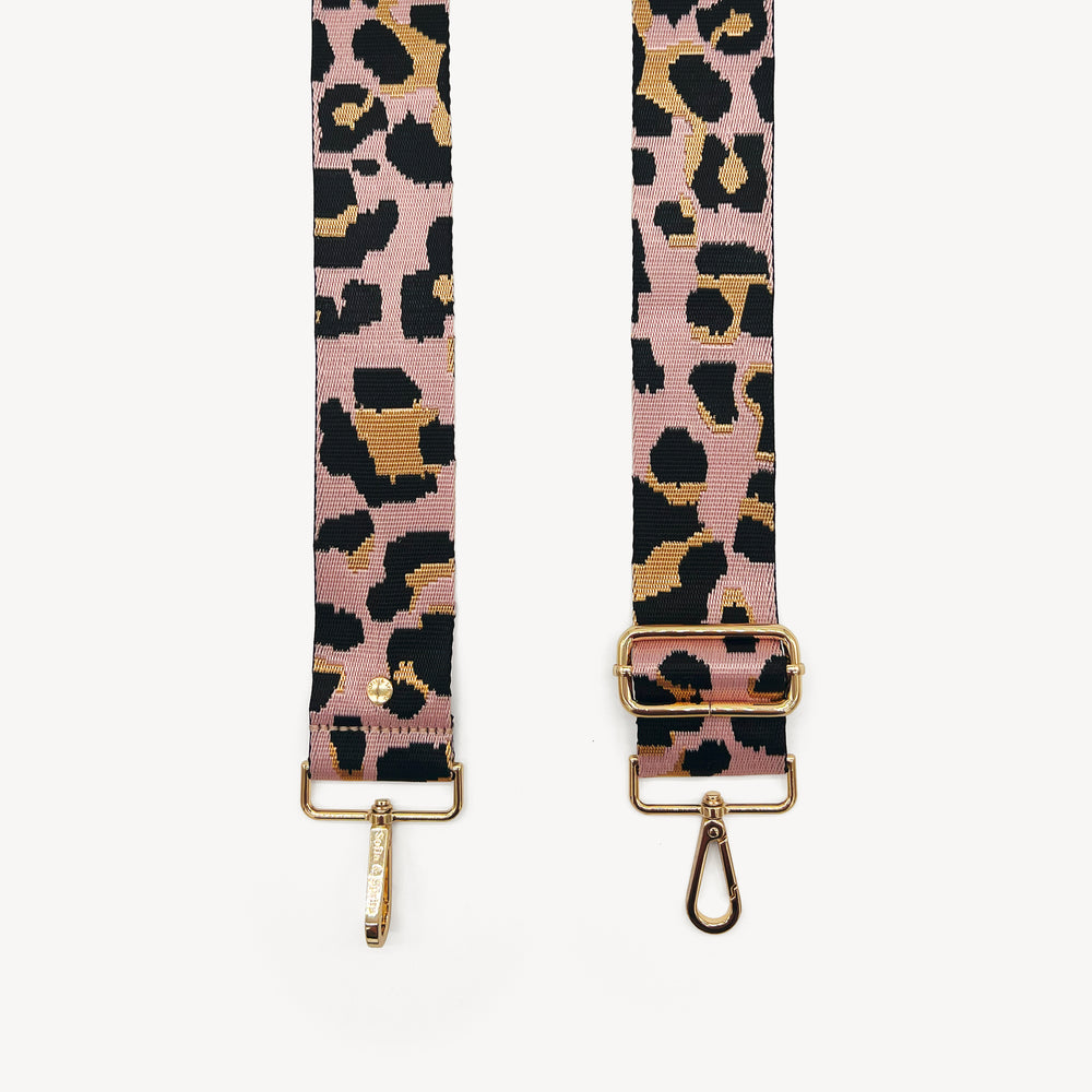 Pale Pink & Gold Leopard Strap thumbnail-image-1