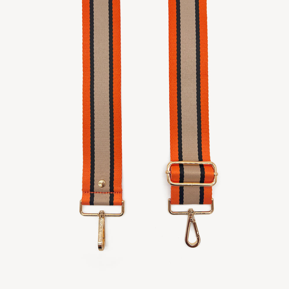 Orange, Tan & Black Stripe Strap thumbnail-image-1