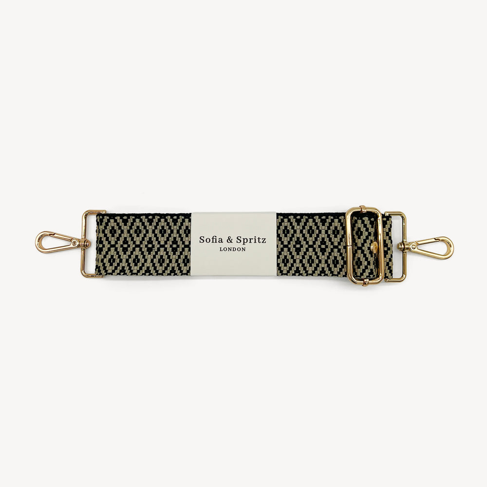 Black & Stone Embroidered Strap thumbnail-image-2