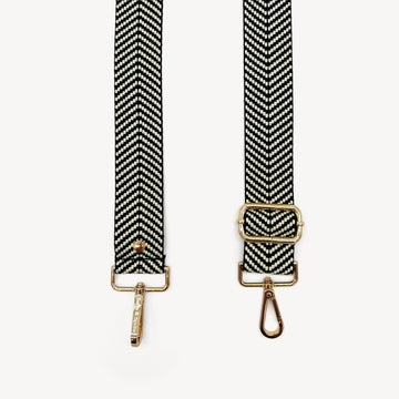 Black & White Chevron Strap