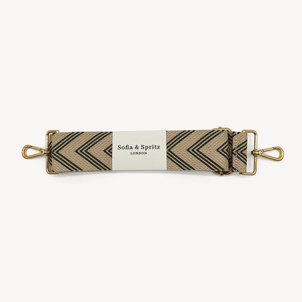 Olive Green & Stone Arrow Strap thumbnail-image-2