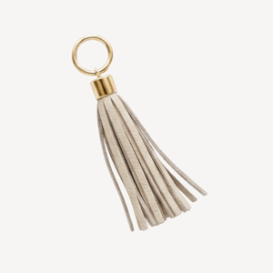 Leather Tassel Keyring
