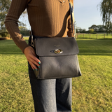Elara Messenger Bag - Navy