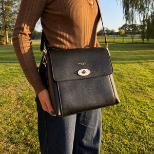 Elara Messenger Bag - Black thumbnail-image-1