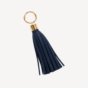 Leather Tassel Keyring